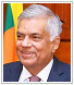 H.E. Ranil Wickremesinghe President of Democratic Socialist Republic of Sri Lanka